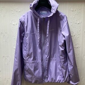 Columbia Women's Lavender windbreaker Jacket